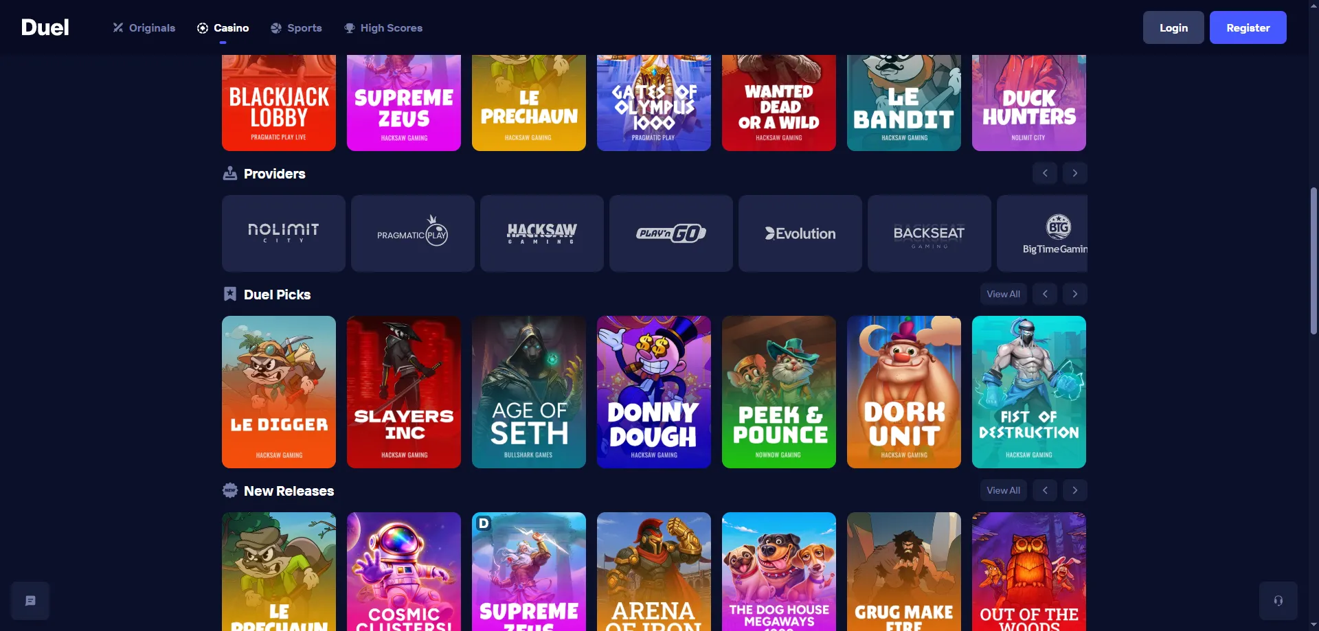 App m&oacute;vil de Duel Casino para iOS y Android en M&eacute;xico
