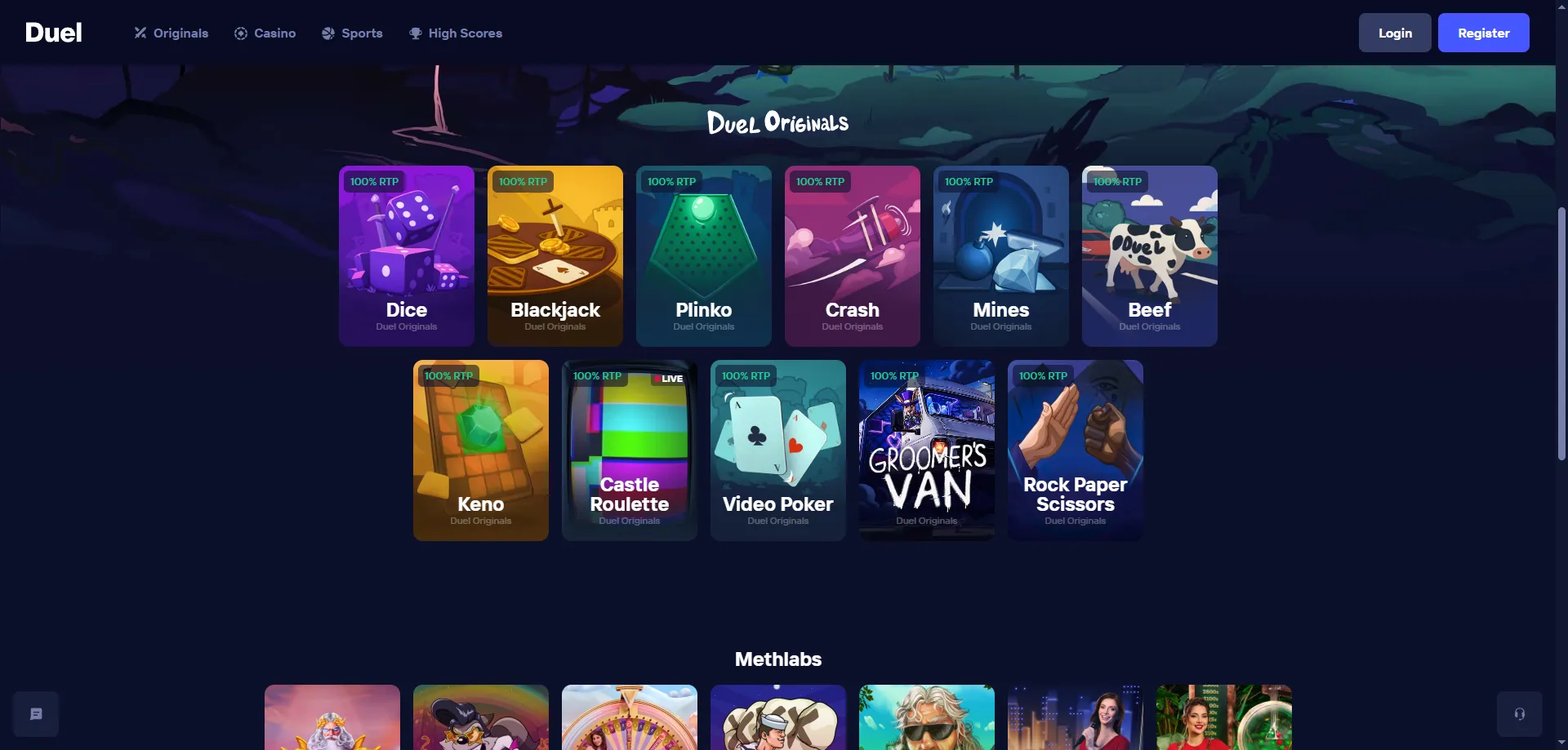 Proveedores de juegos en Duel Casino &mdash; Pragmatic Play, NetEnt y m&aacute;s
